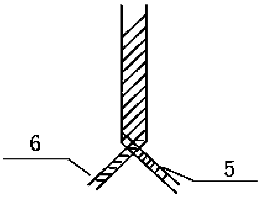 Knitted fabric with one-way moisture transmission, two-face anisotropy and hydroscopic and fast dry functions and preparation method