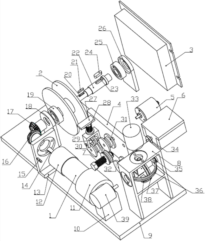 Tied rope contracting and releasing device with controllable tension and controllable contracting and releasing length