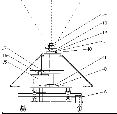 Full-automatic hooped reinforcement material collector