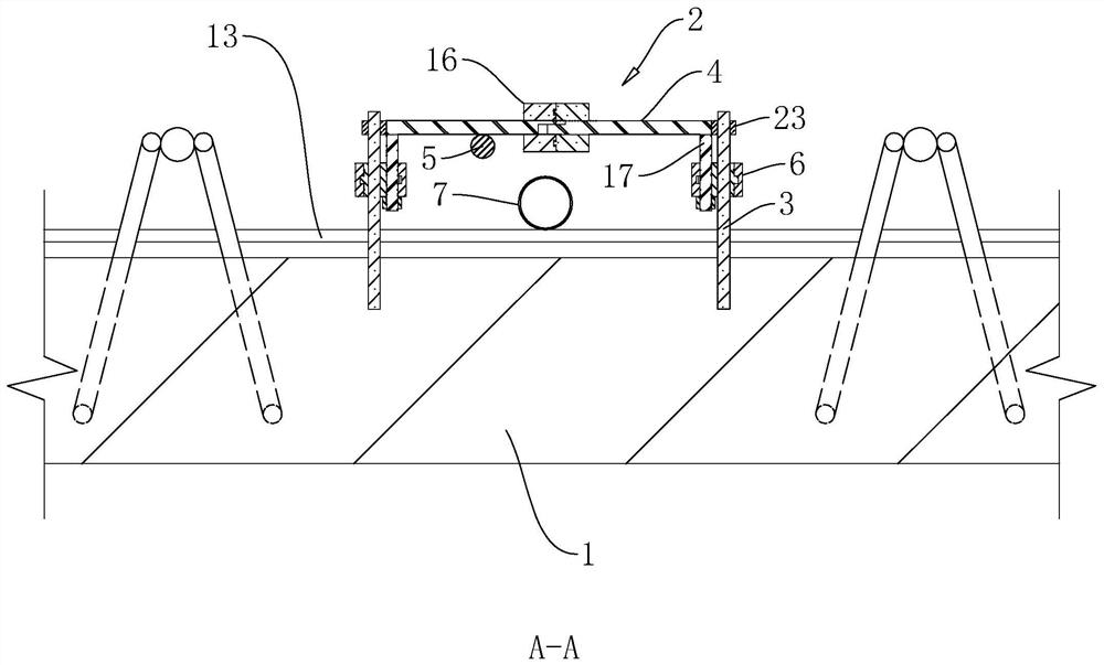 Fabricated floor structure