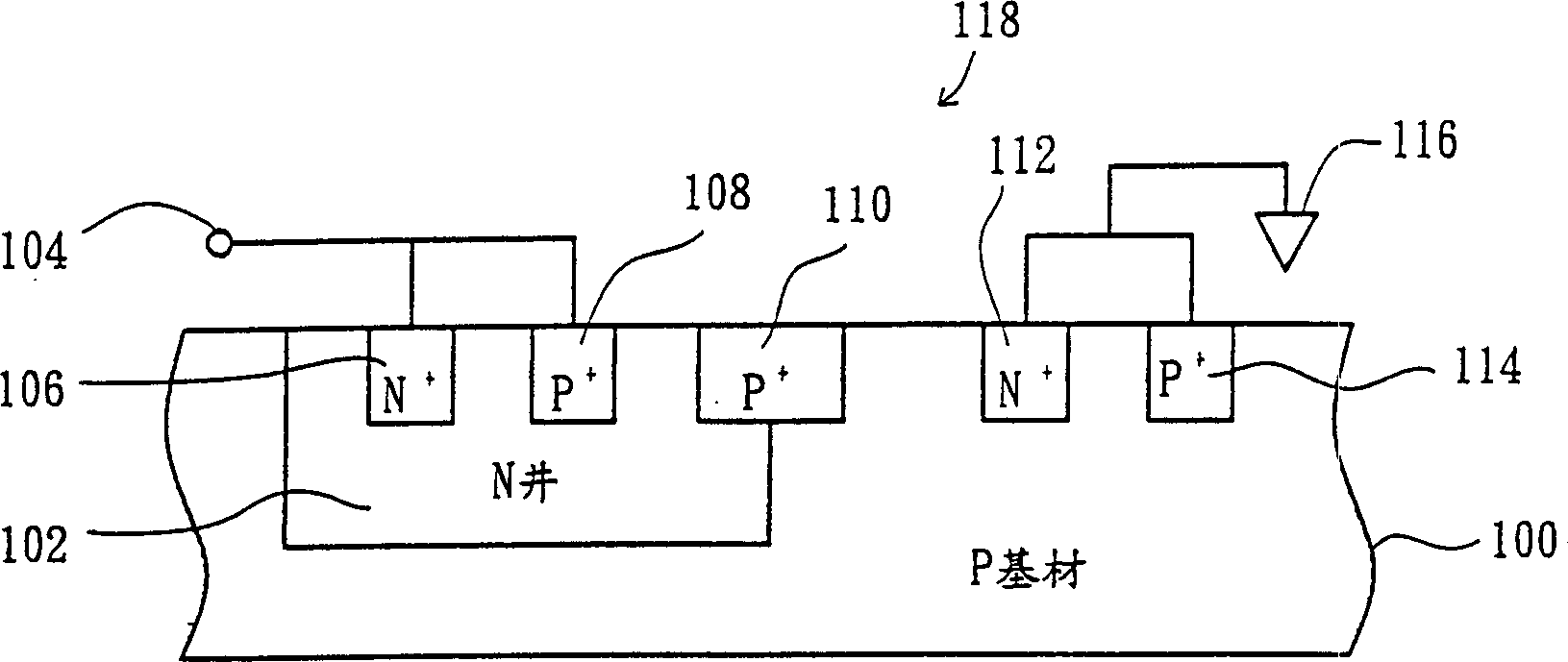 Electrostatic discharge protection device