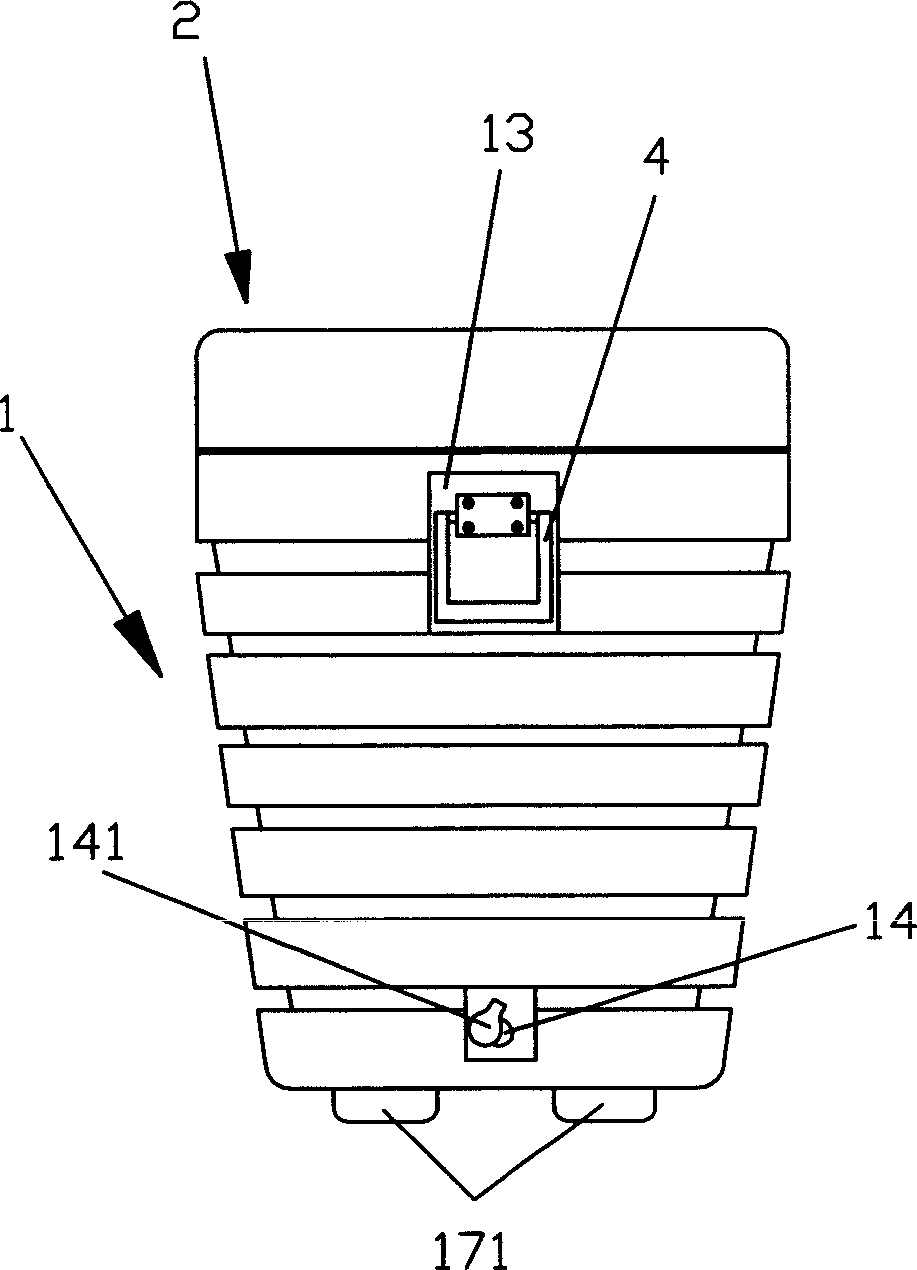 Cold, hot food insulation box