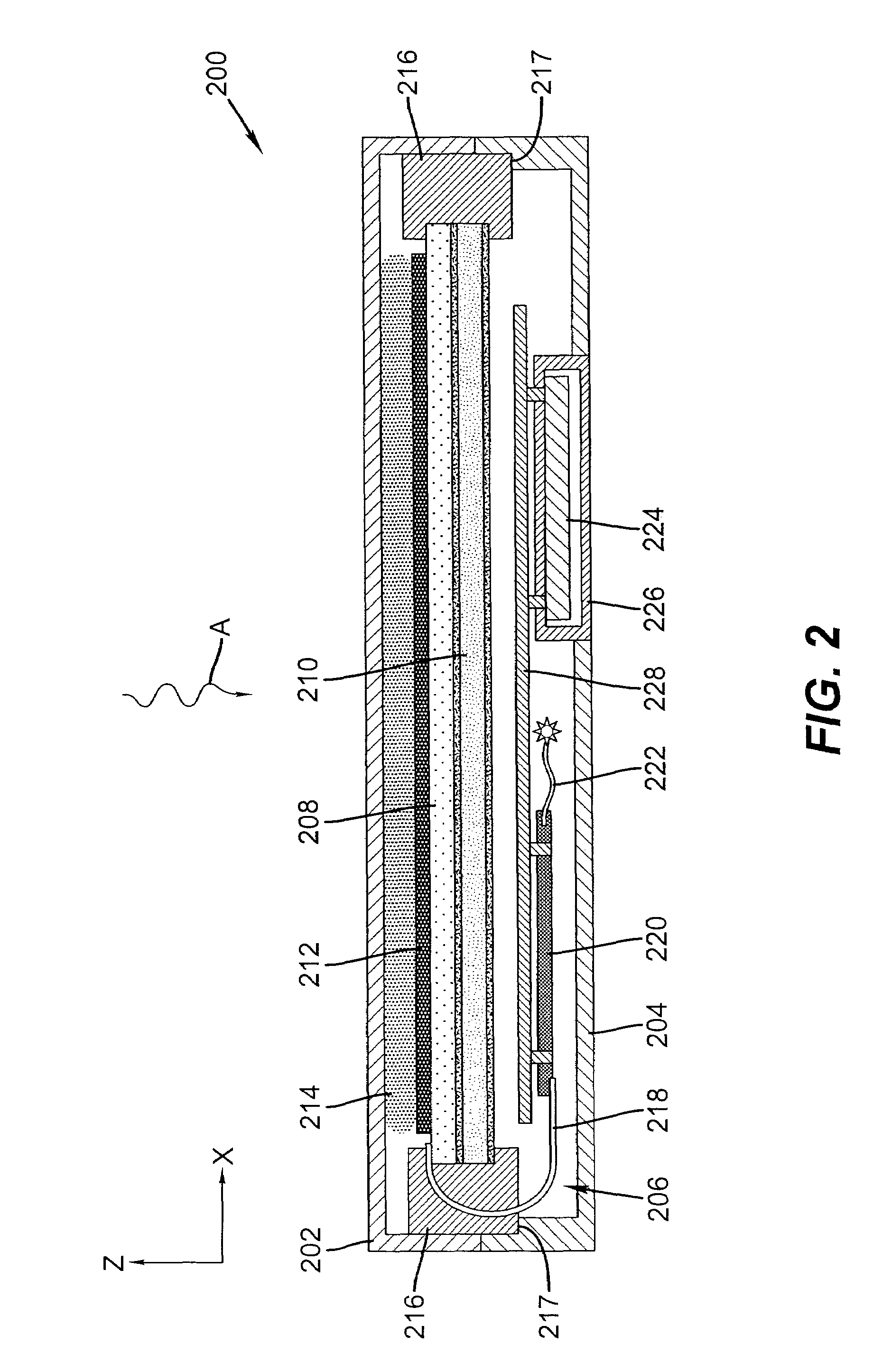 Compact and durable encasement for a digital radiography detector