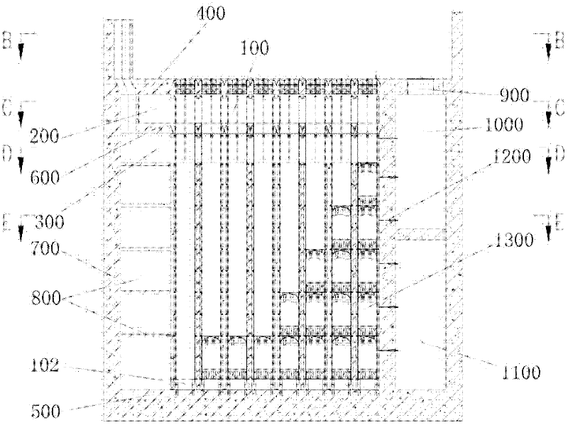 Vertical shaft storage system for spent fuel of nuclear power station ...