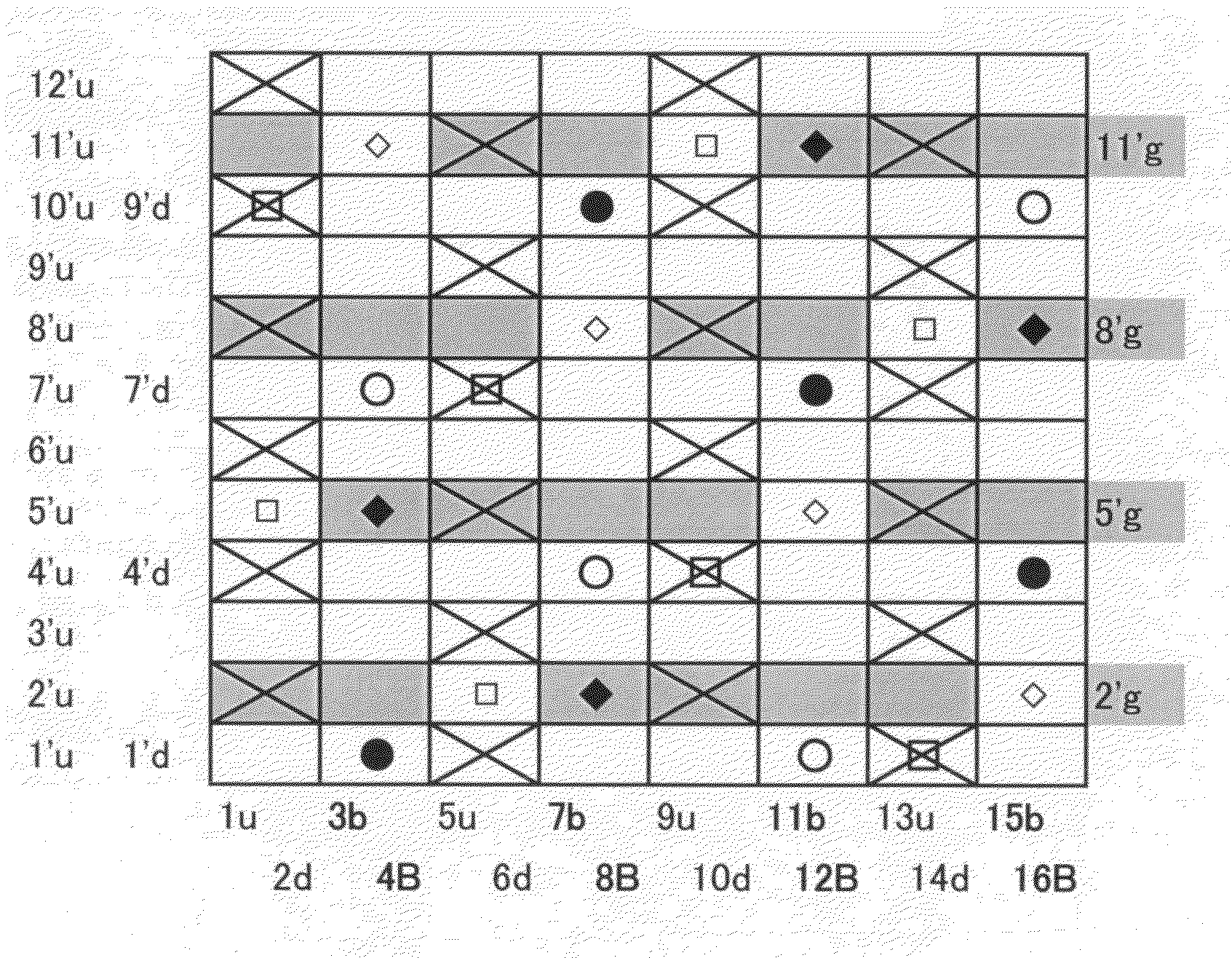 Industrial multilayer fabric having a narrowing weft