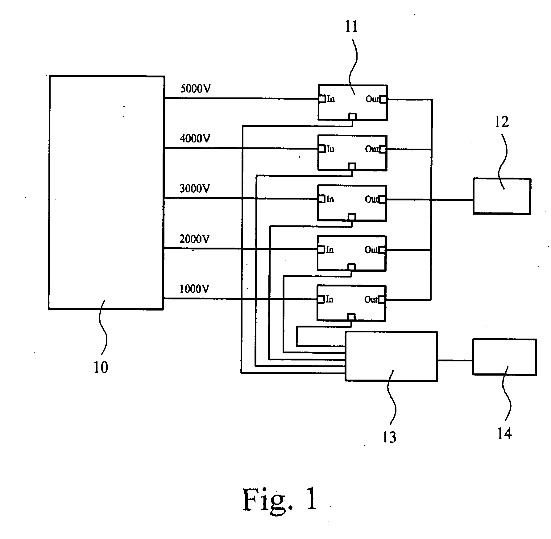 Electronically-frequency-controlled voltage adjustment device and method for retaining freshness of foods by using the same