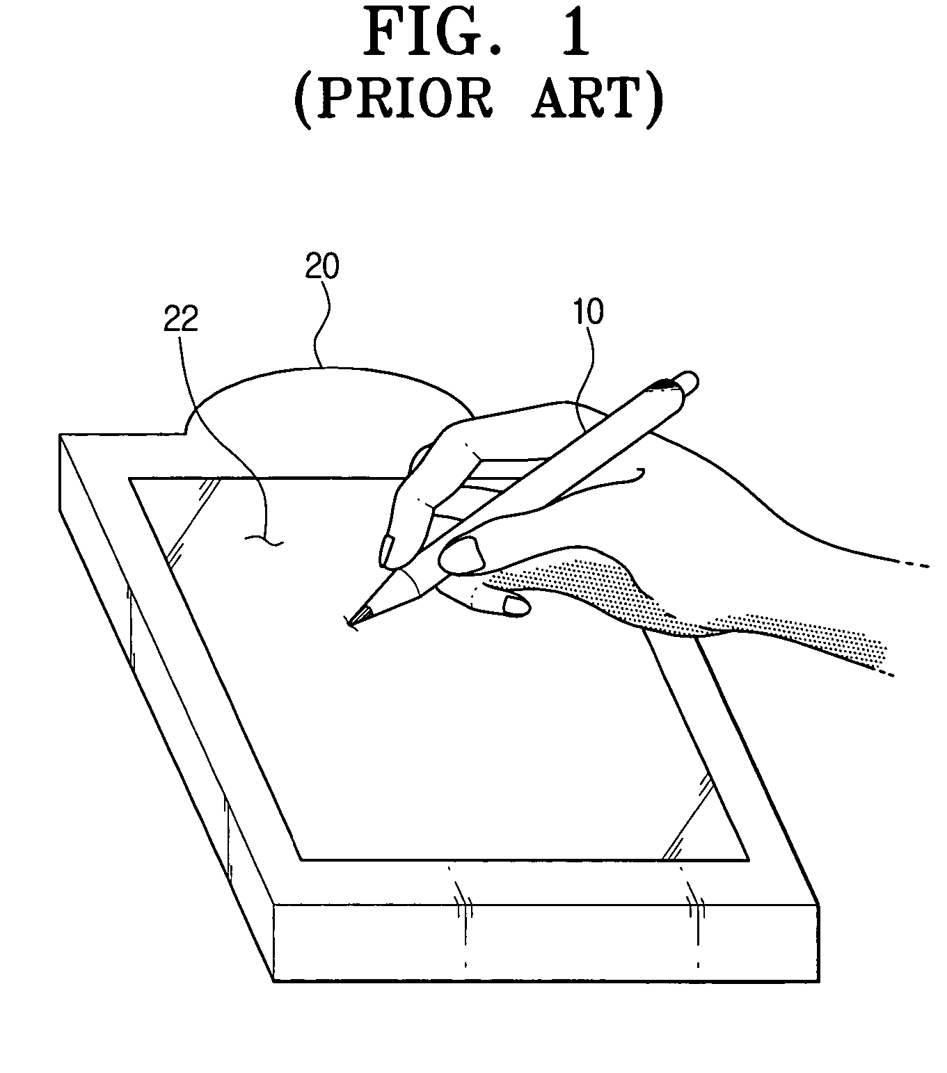 Spatial motion recognition system and method using a virtual handwriting plane