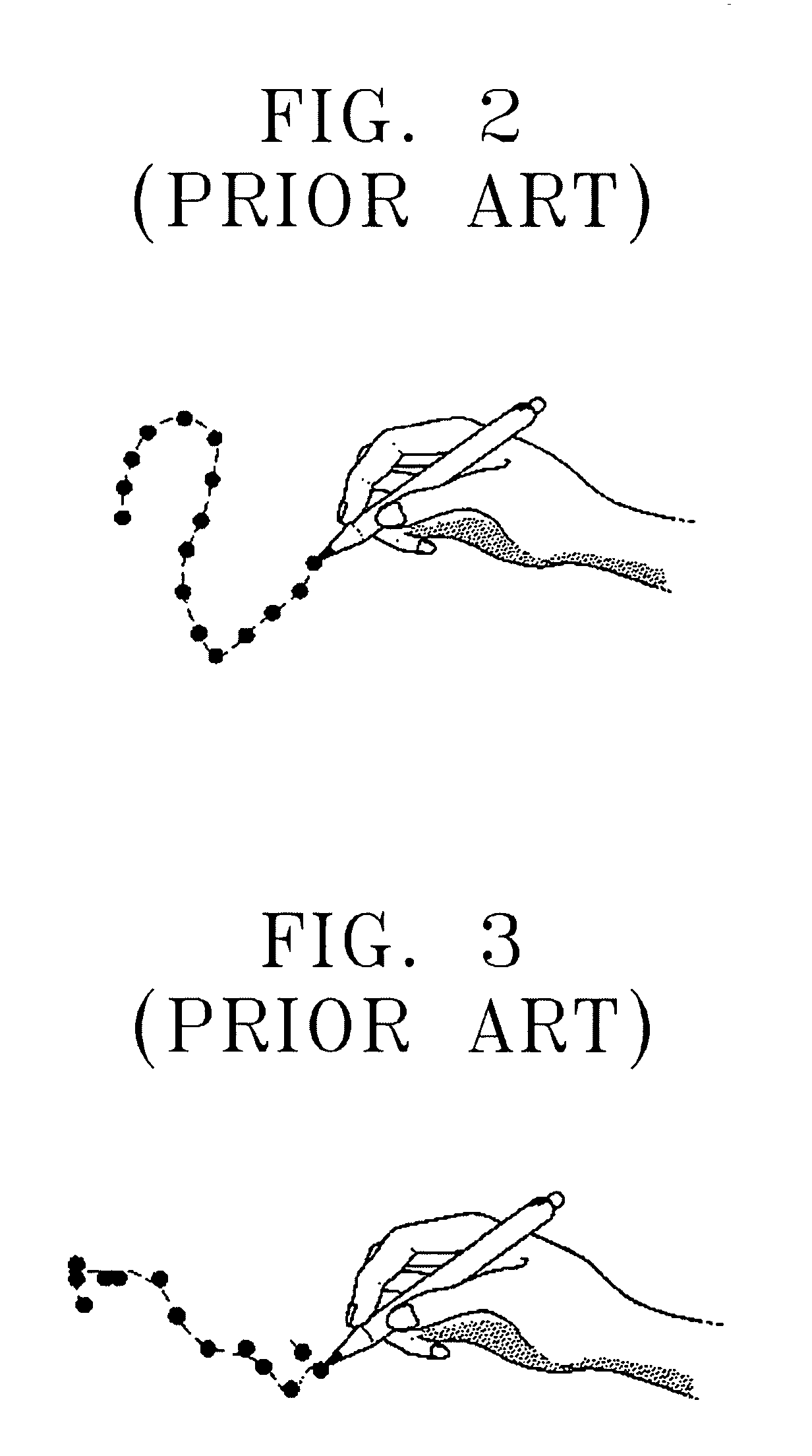 Spatial motion recognition system and method using a virtual handwriting plane