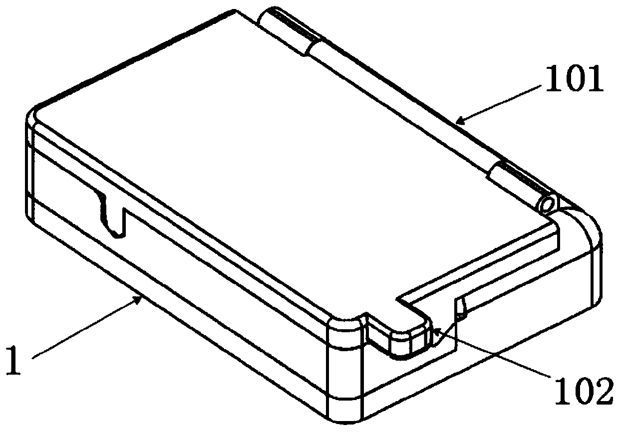 Sterilizing tray for interventional operation robot propelling device