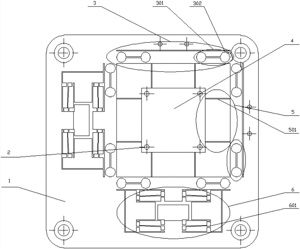 A three-degree-of-freedom piezoelectric-driven micro-nano positioning platform