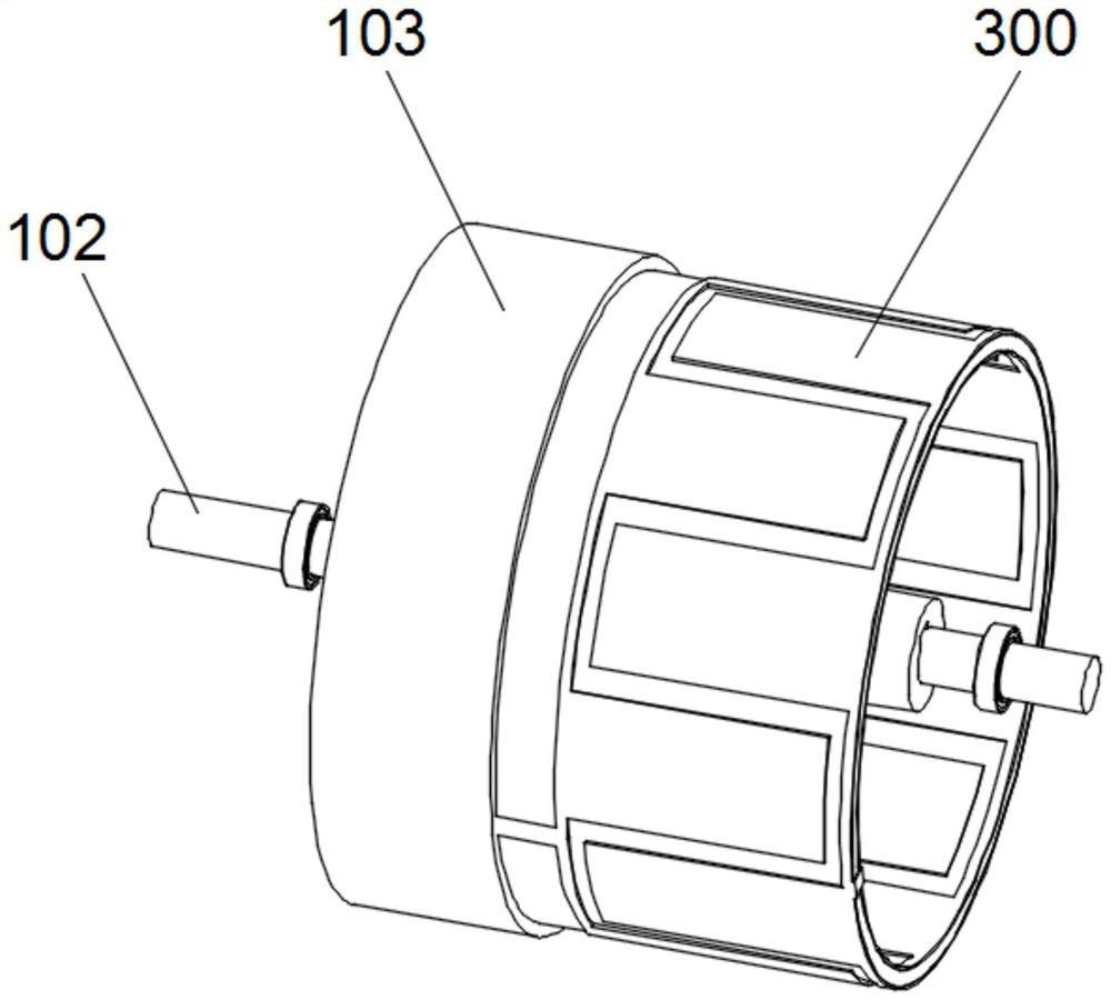 Mechanical rectification type friction nanometer power generation device