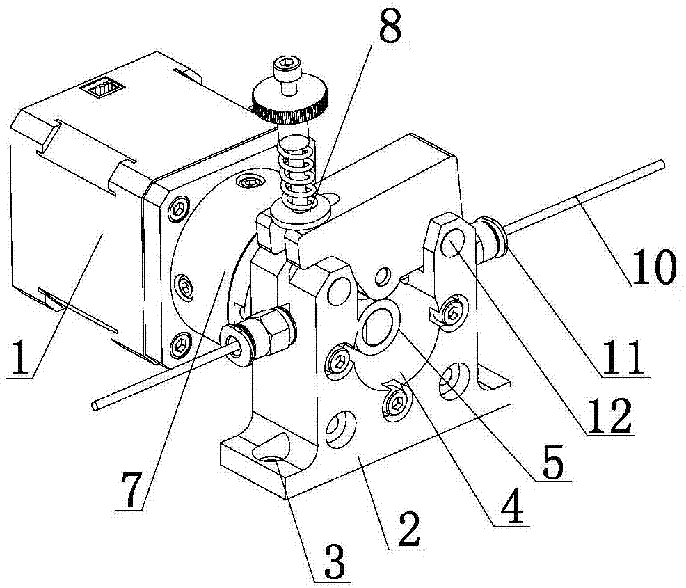 Self-locking type abrasive brush roller drive device for steel plate cleaning and derusting