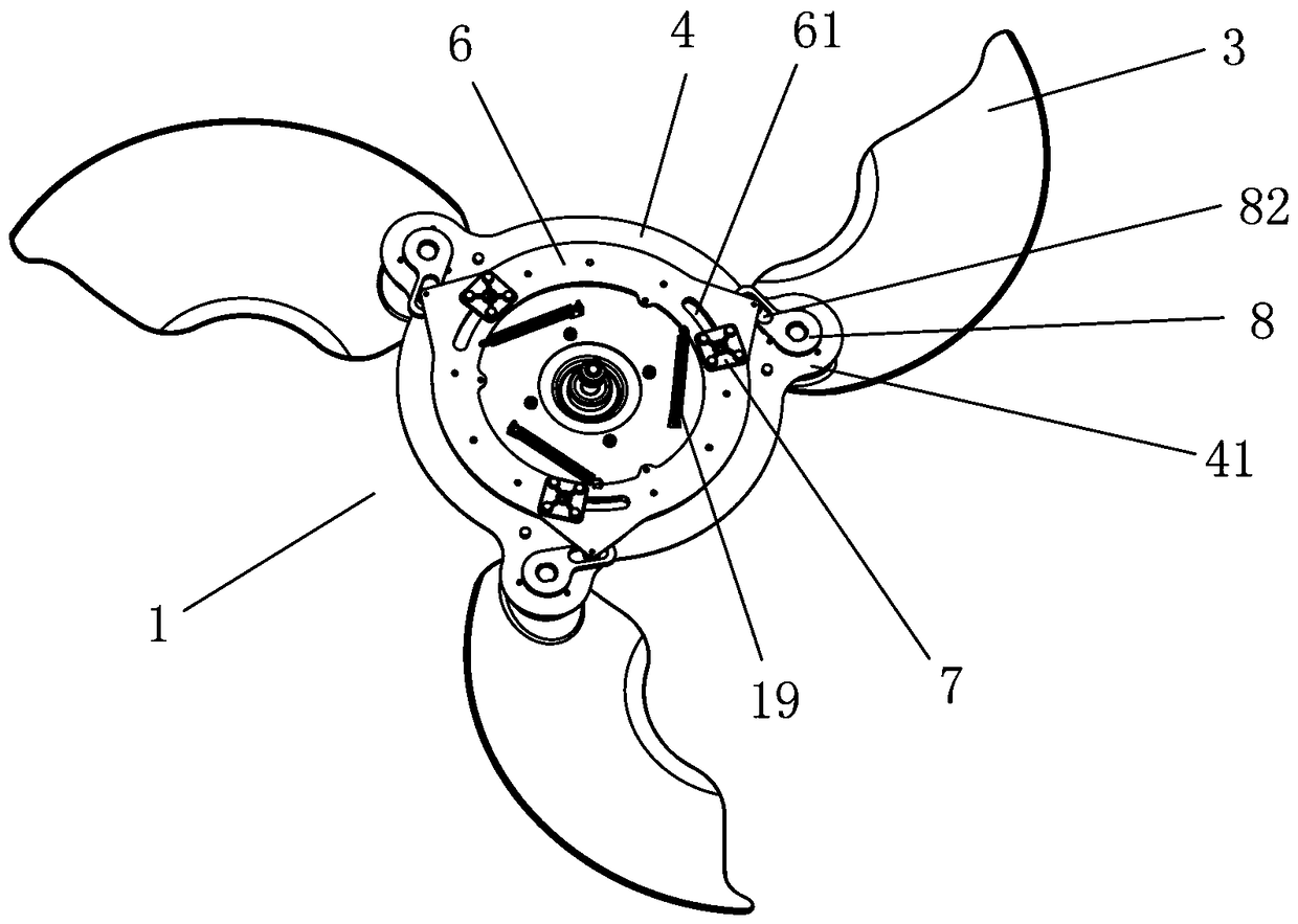 Ceiling fan lamp