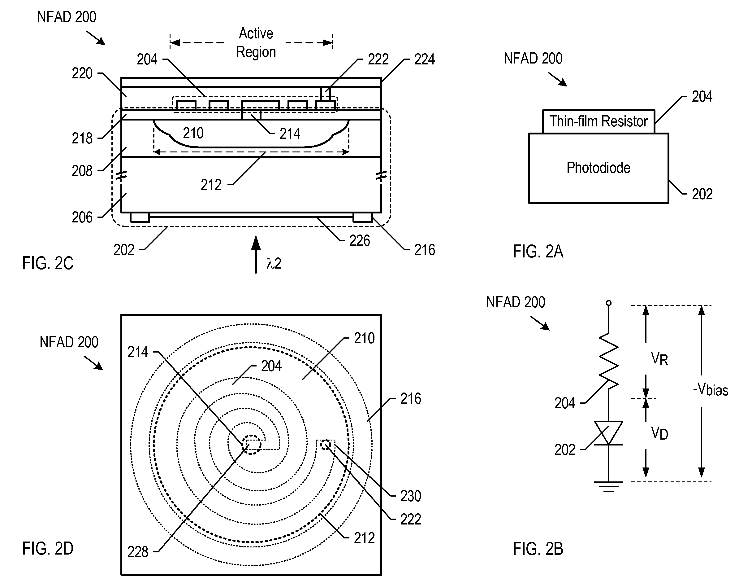 Negative Feedback Avalanche Diode