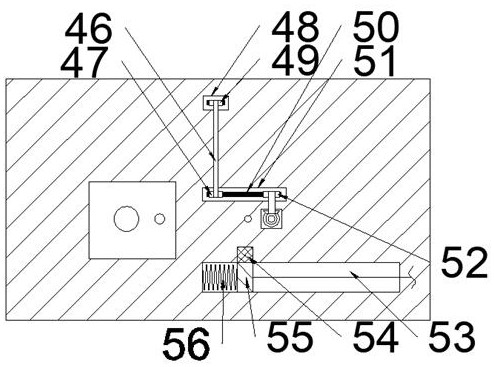 Automatic leather finishing device capable of realizing flattening and shaping and preventing wrinkles