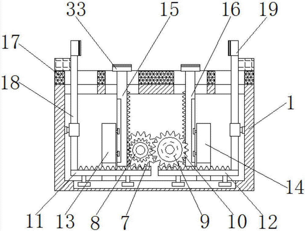 Clamping device for mold production