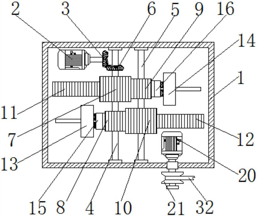 Clamping device for mold production