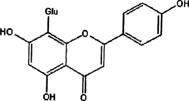 Induced extracting method for pigeon pea leaf extract rich in flavone activity component