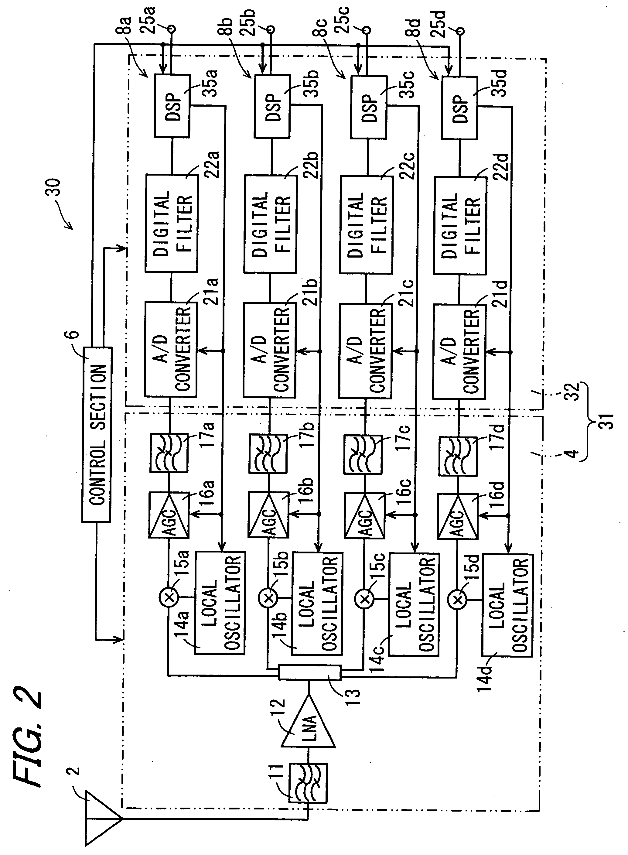 Receiver apparatus and information recording/outputting apparatus