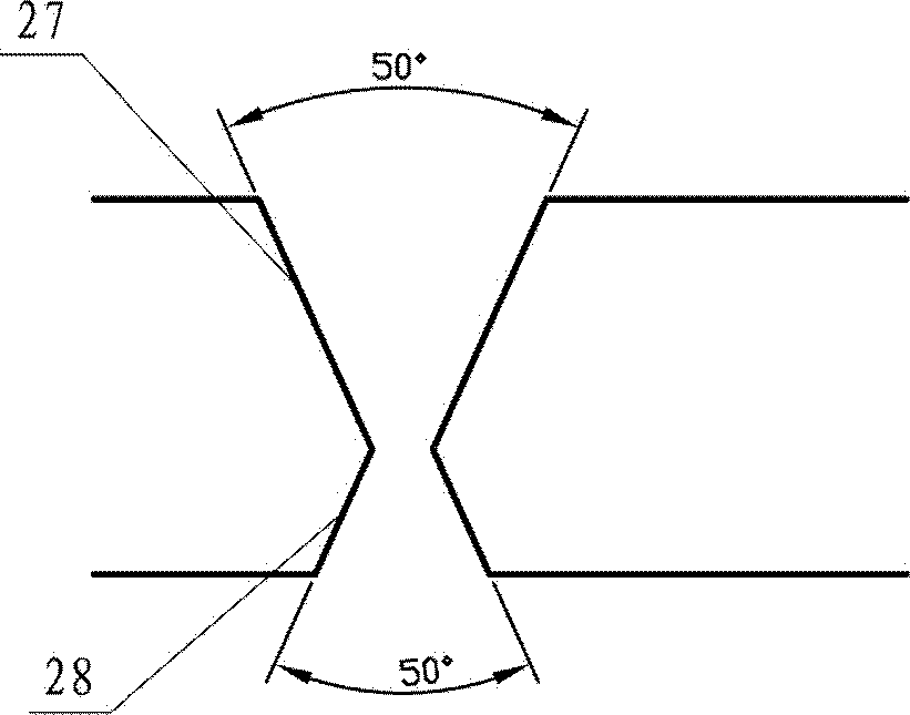 Bottom chord tube manufacturing process of girder of steel tube concrete truss beam bridge