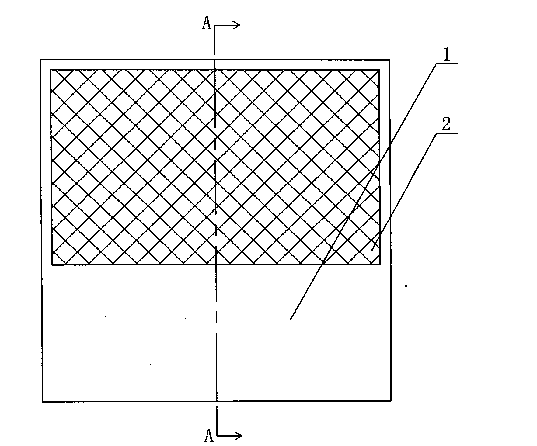 Sponge iron modified atmosphere fresh keeping device for refrigeration space