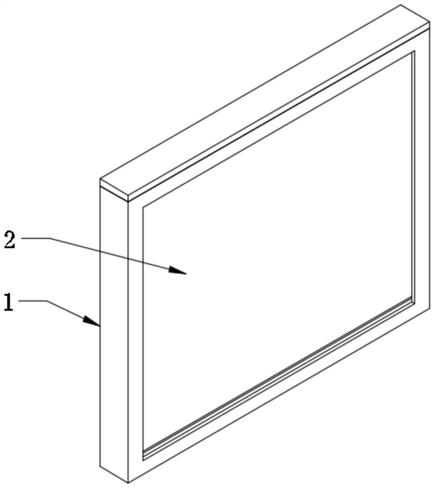 Coated hollow glass with gradual change for building curtain wall and use method of coated hollow glass with gradual change for building curtain wall