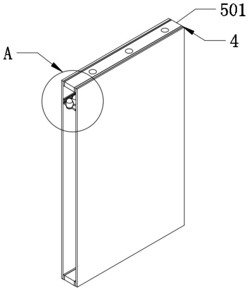 Coated hollow glass with gradual change for building curtain wall and use method of coated hollow glass with gradual change for building curtain wall