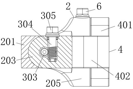 LED street lamp with horizontal correction function