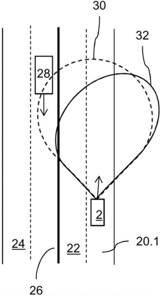 Operation method of motor vehicle head light, head light and motor vehicle