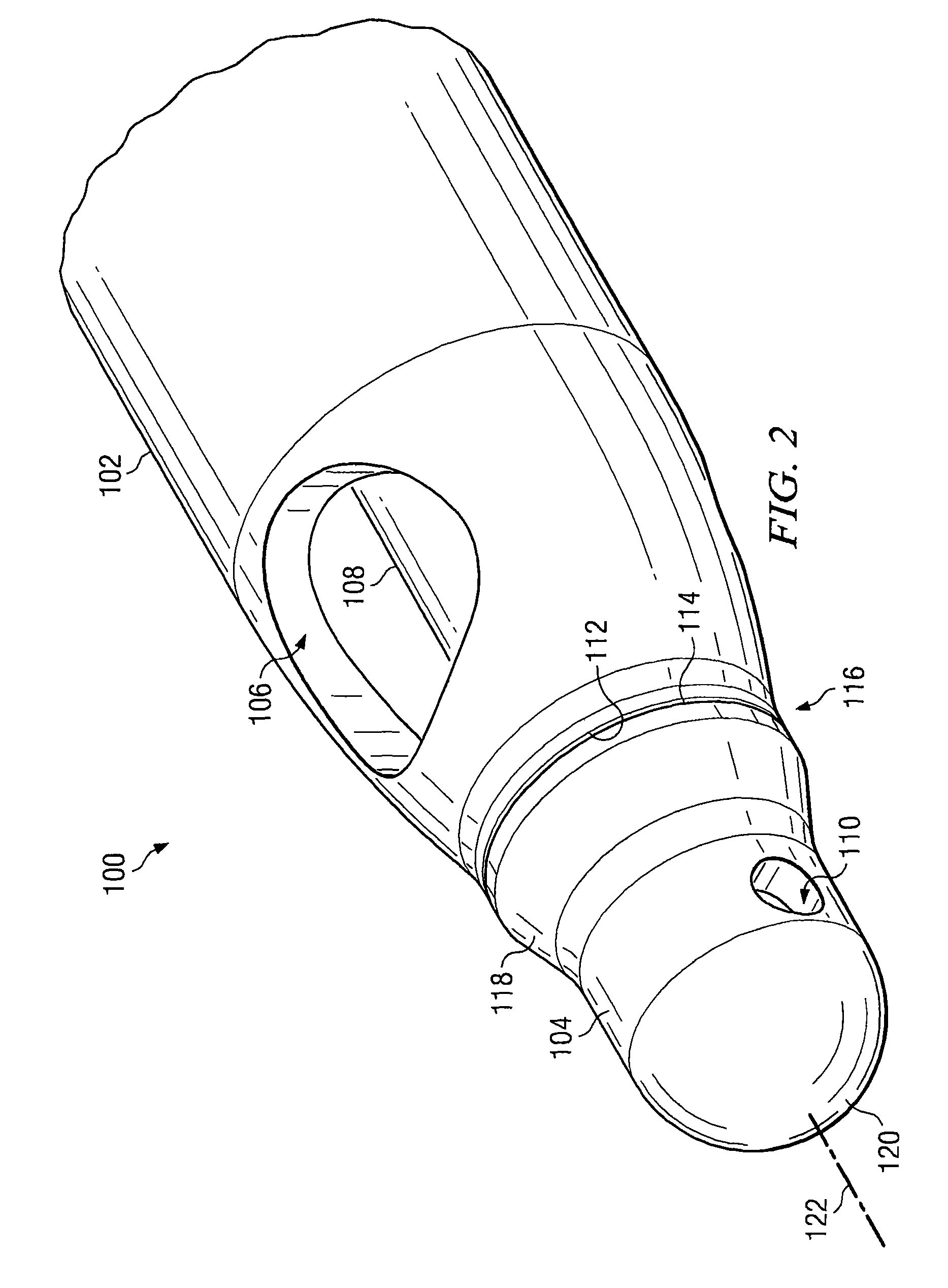 Distal plastic end infusion/aspiration tip