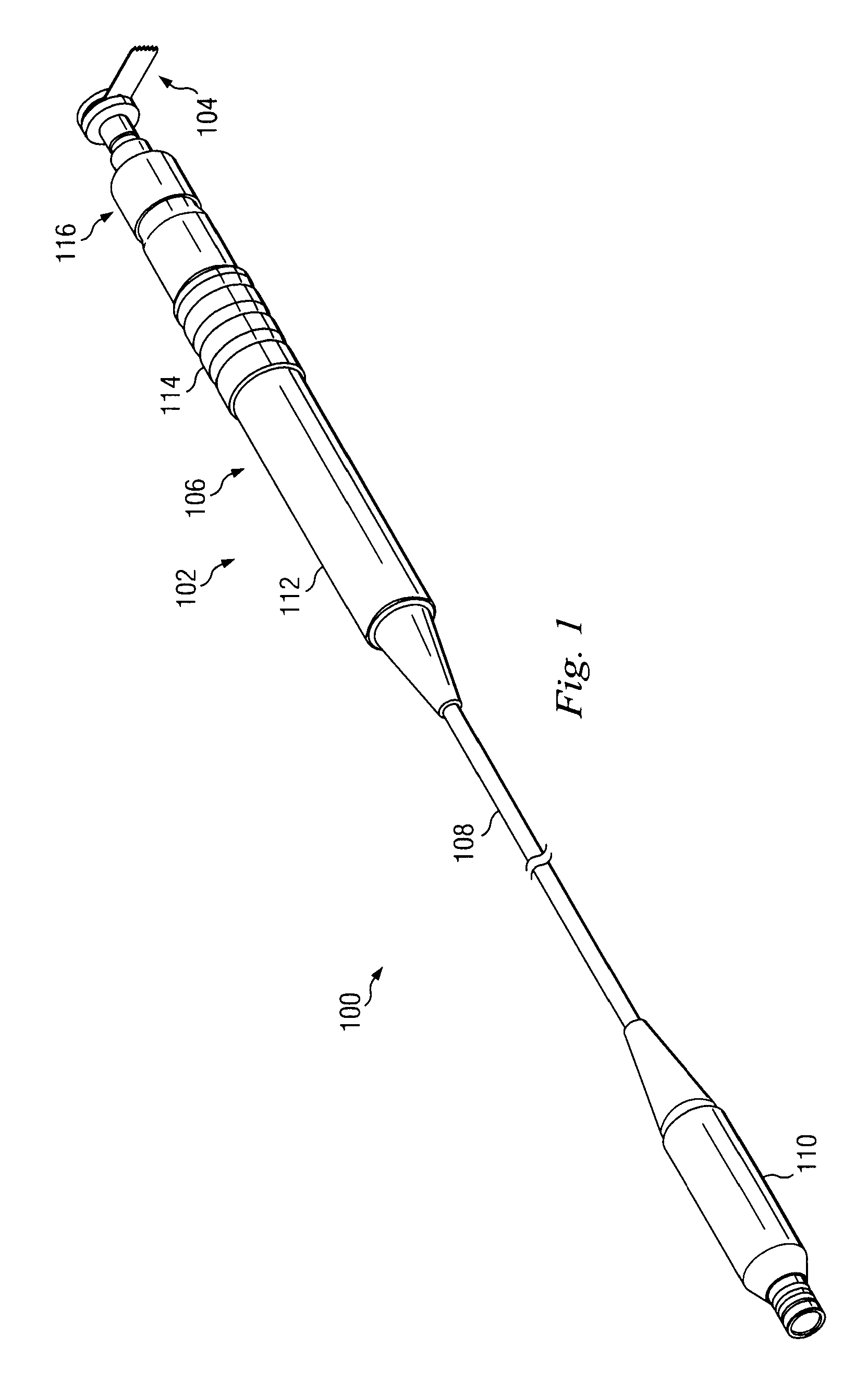 Deflectable finger connection feature on surgical saw blade