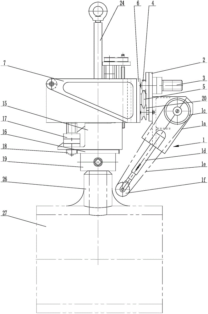 Abrasive Belt Grinder for Pressure Vessel Intersecting Line Welds