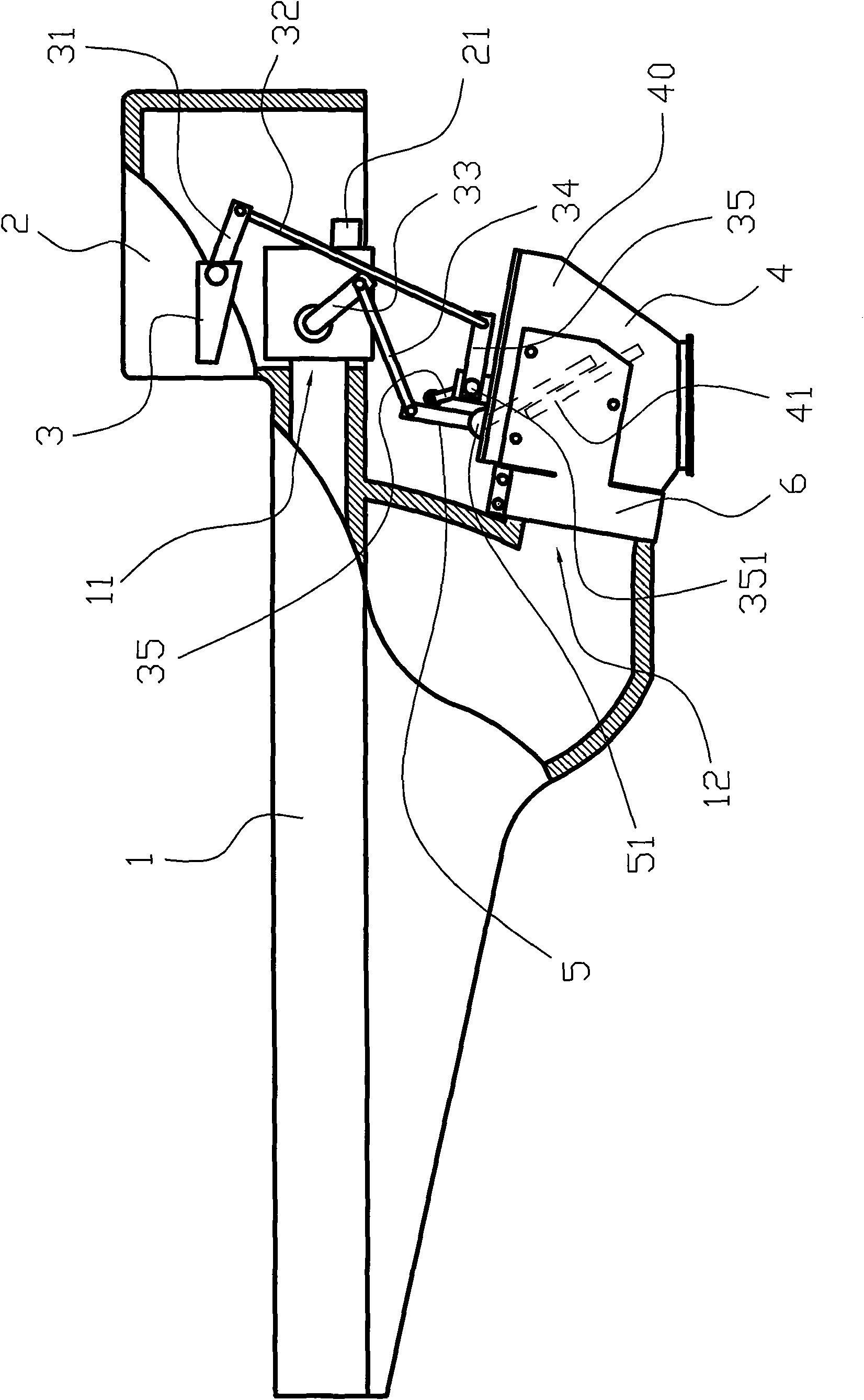 Water-saving squatting pan