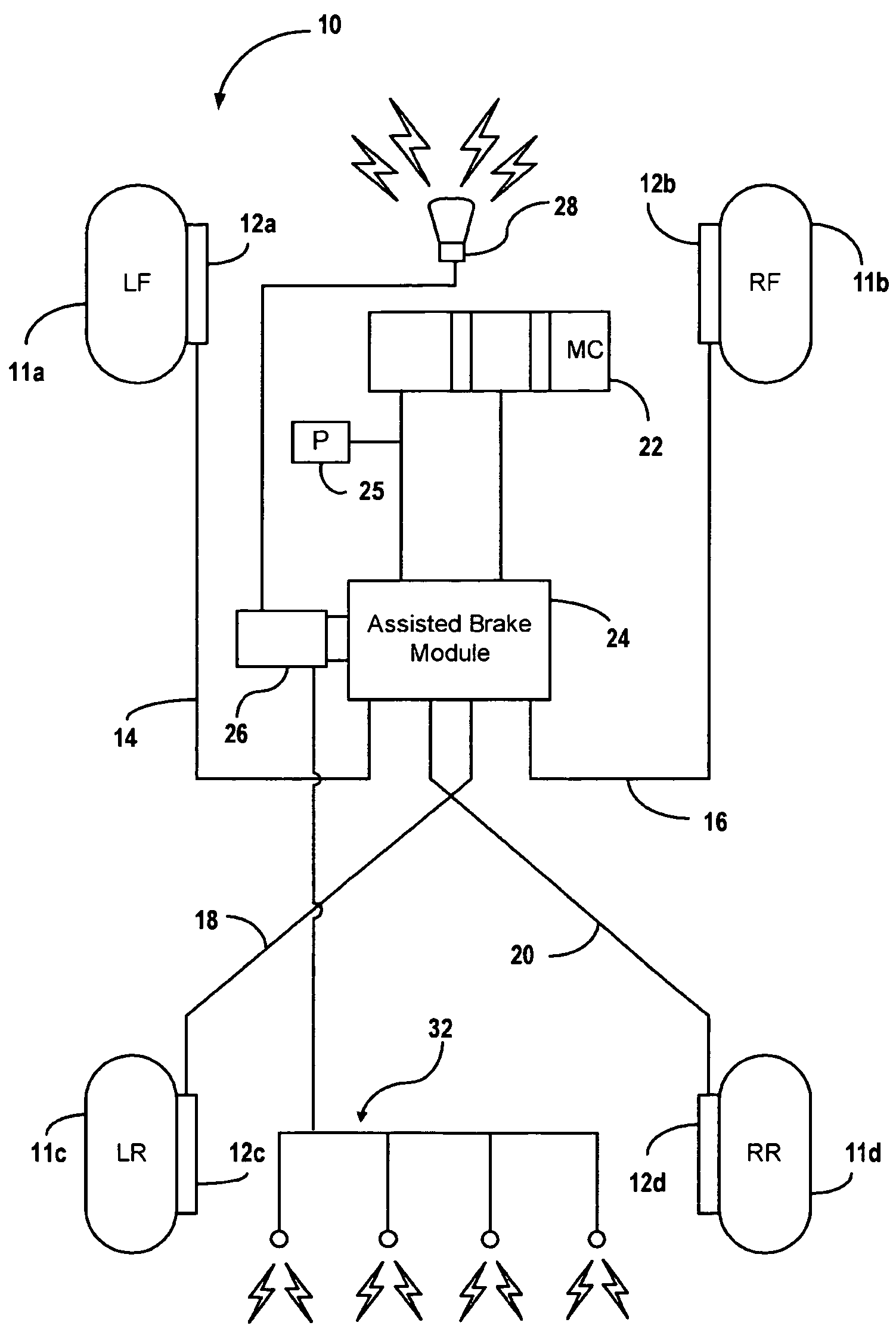 Soft-stop braking control