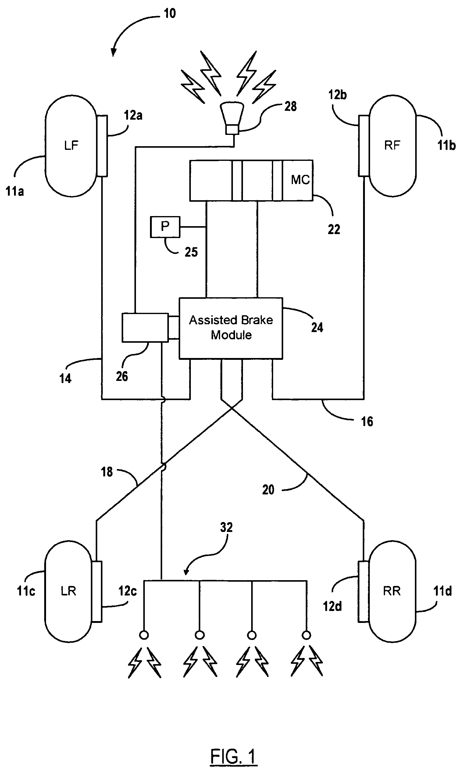 Soft-stop braking control