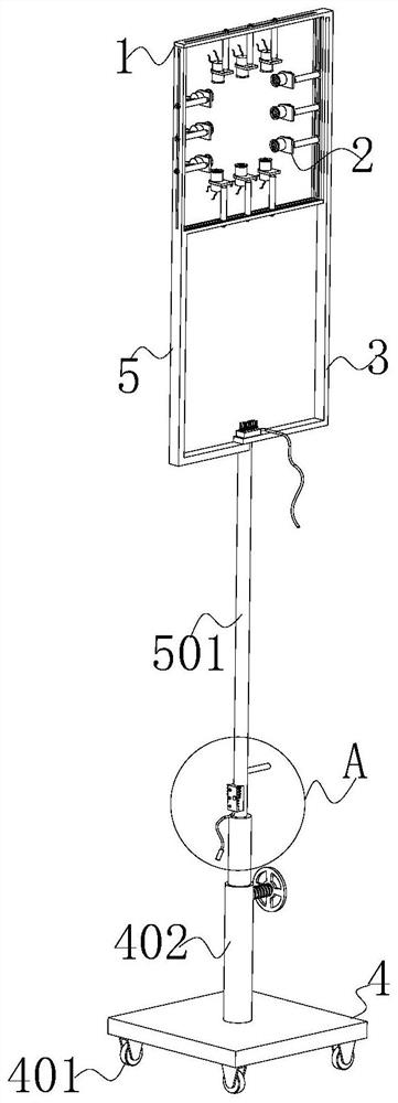 Ancient building structure strength detection device