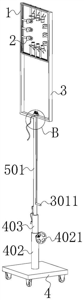 Ancient building structure strength detection device