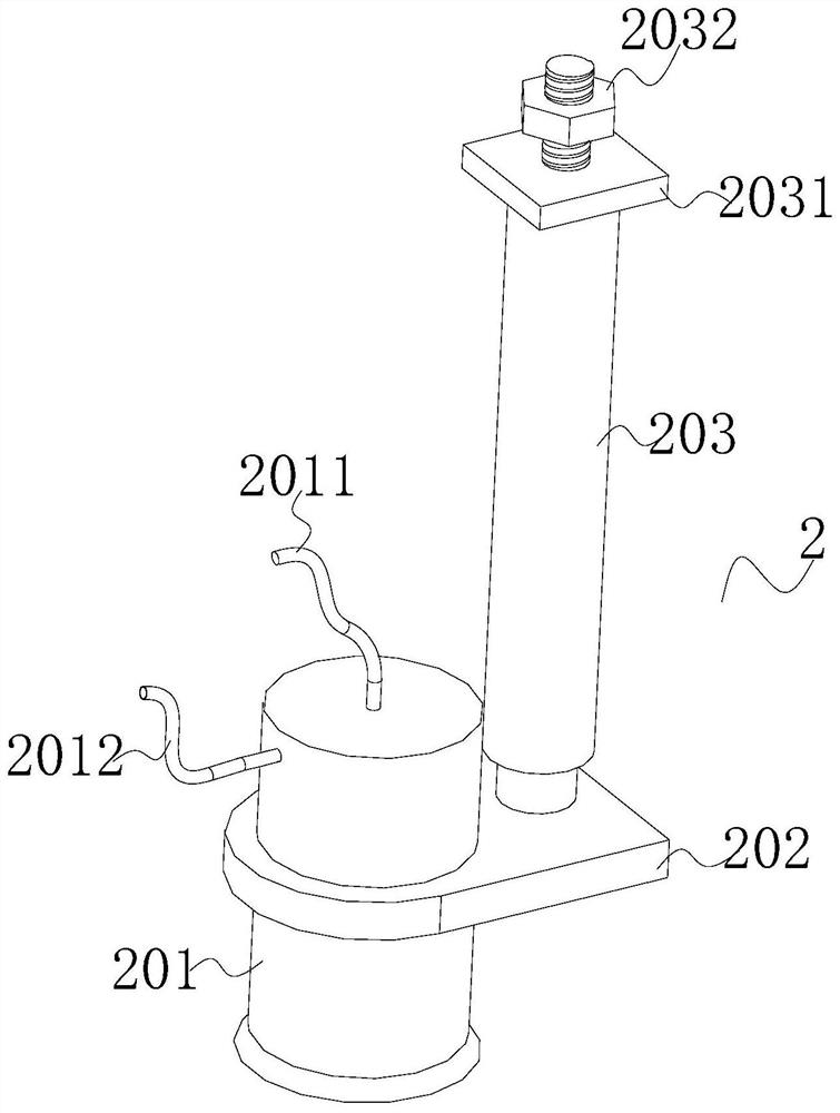 Ancient building structure strength detection device