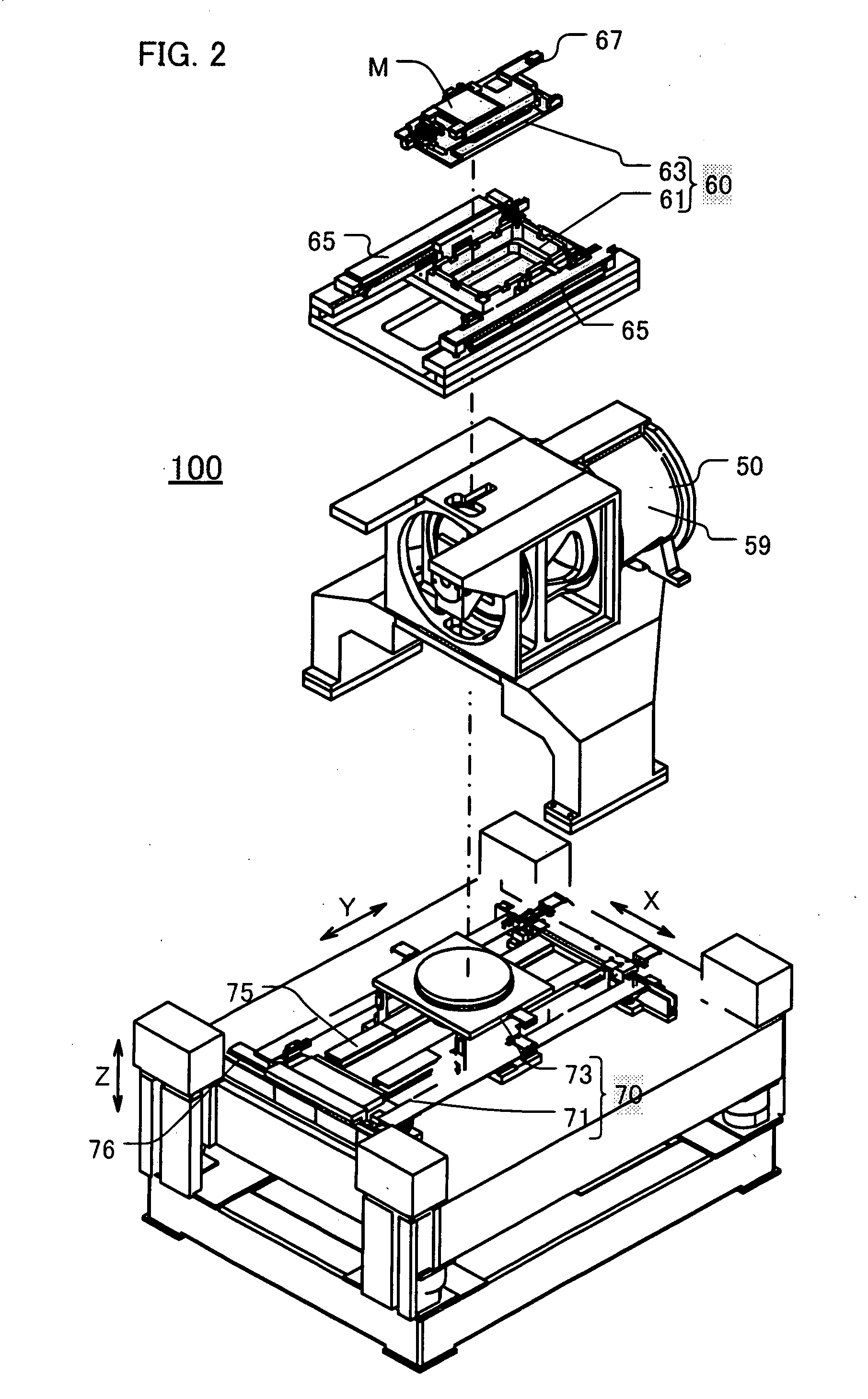 Projection exposure apparatus