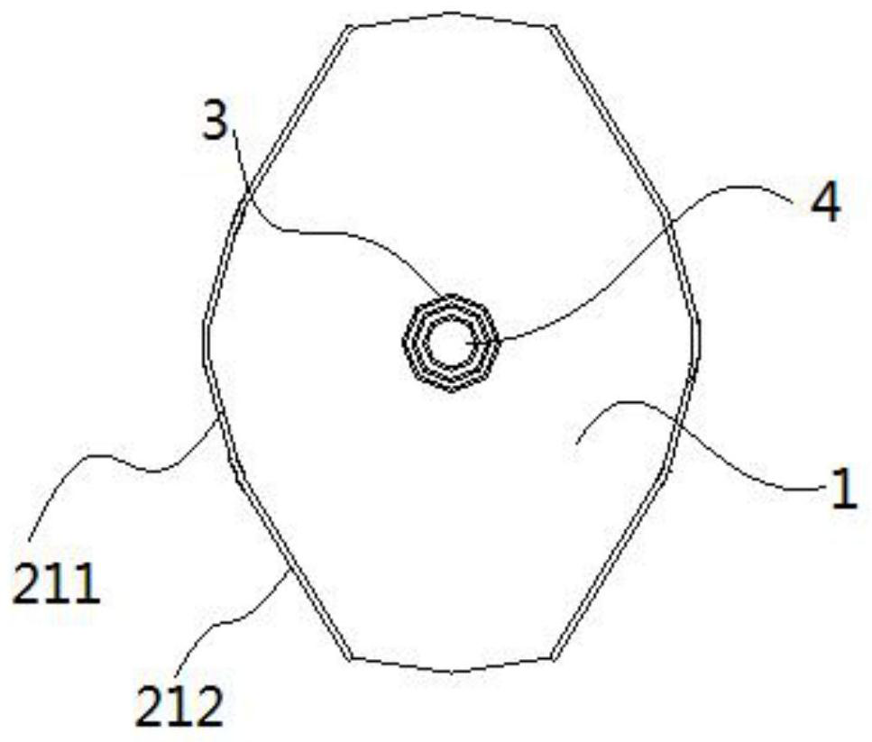 Grain spreading device and grain dryer