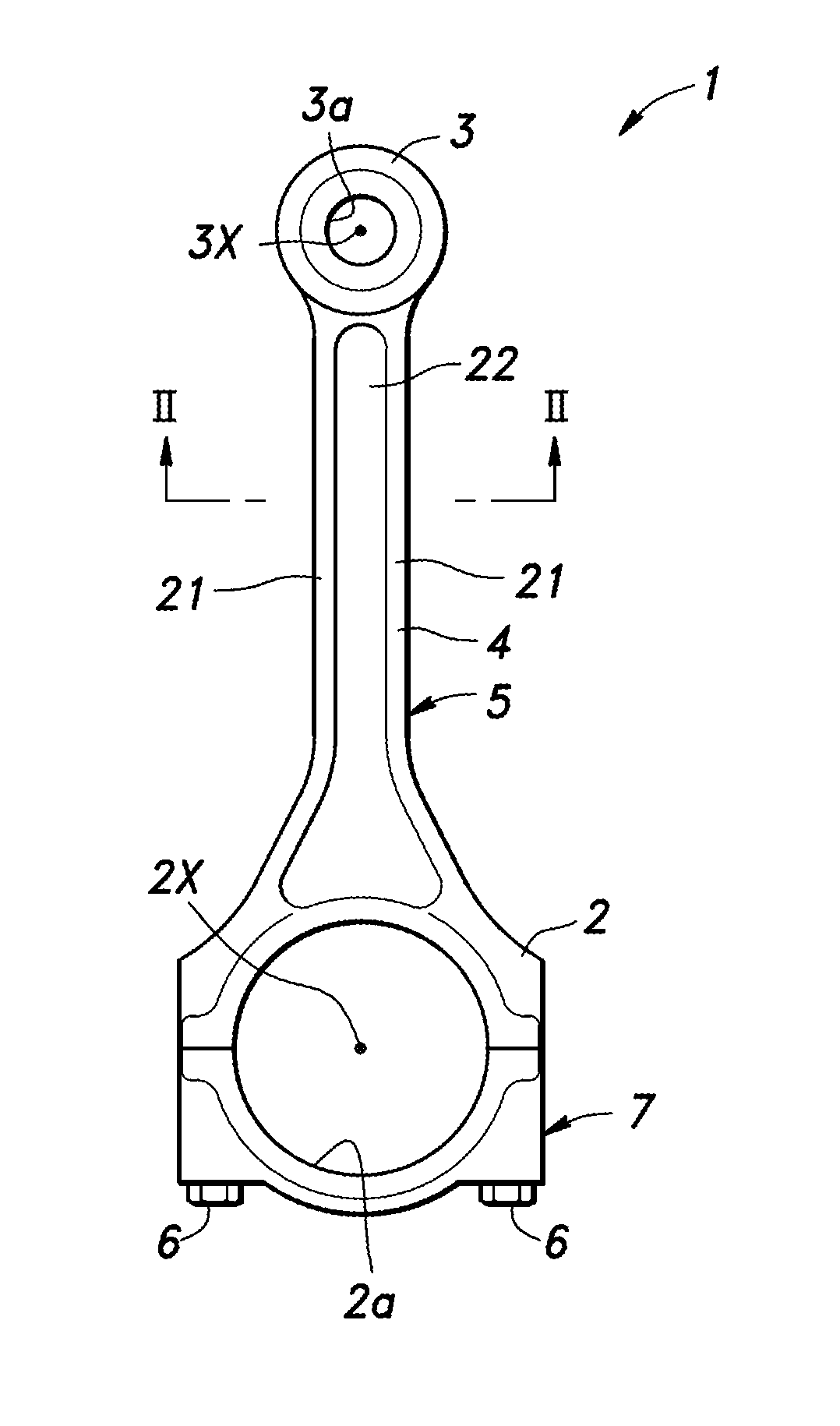 Connecting rod and manufacturing method thereof