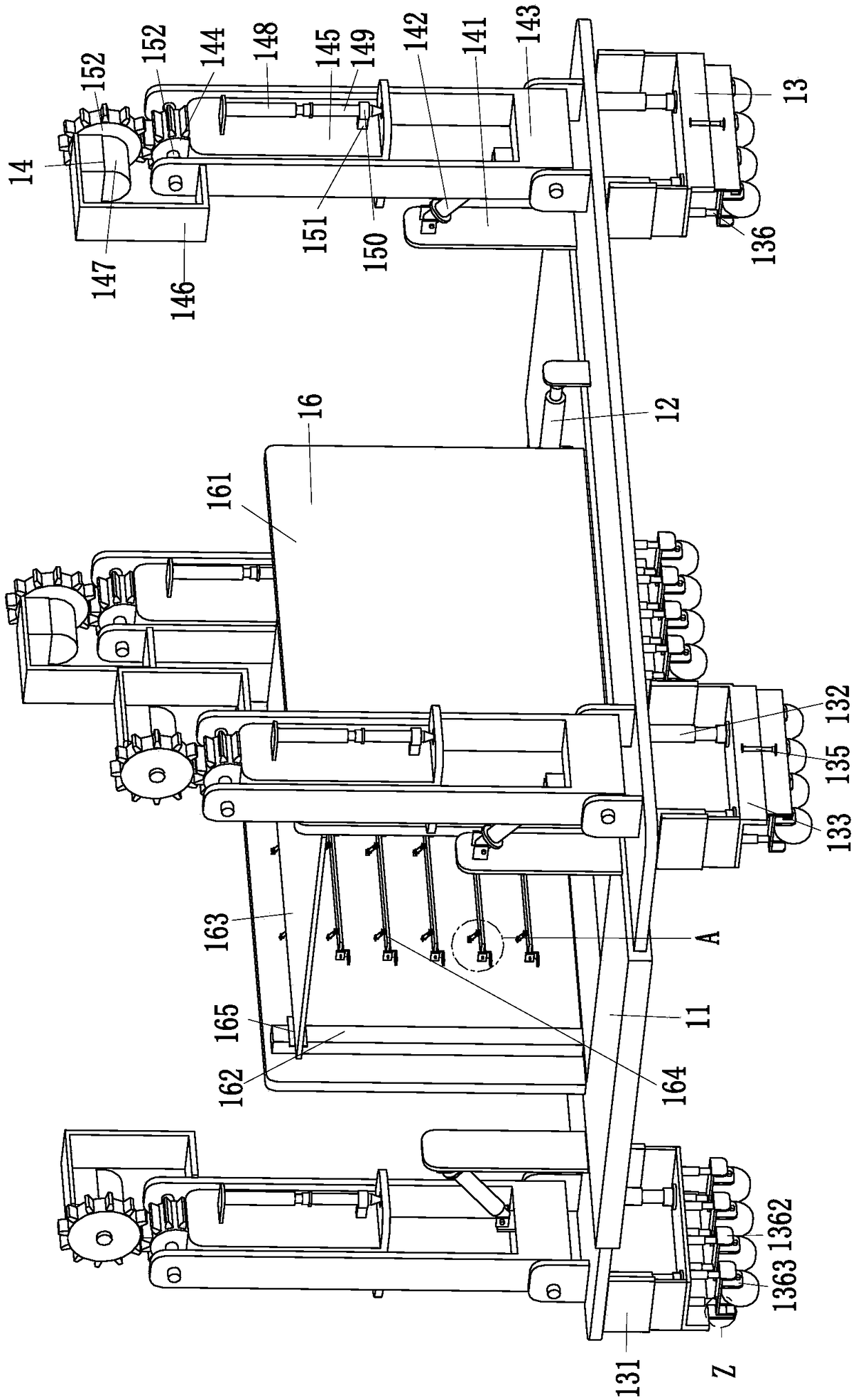 750V polyvinyl chloride insulated control cable installation vehicle with automatic fixation and lifting