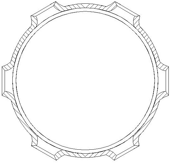 An assembly method of a miniature standard rolling bearing crown cage