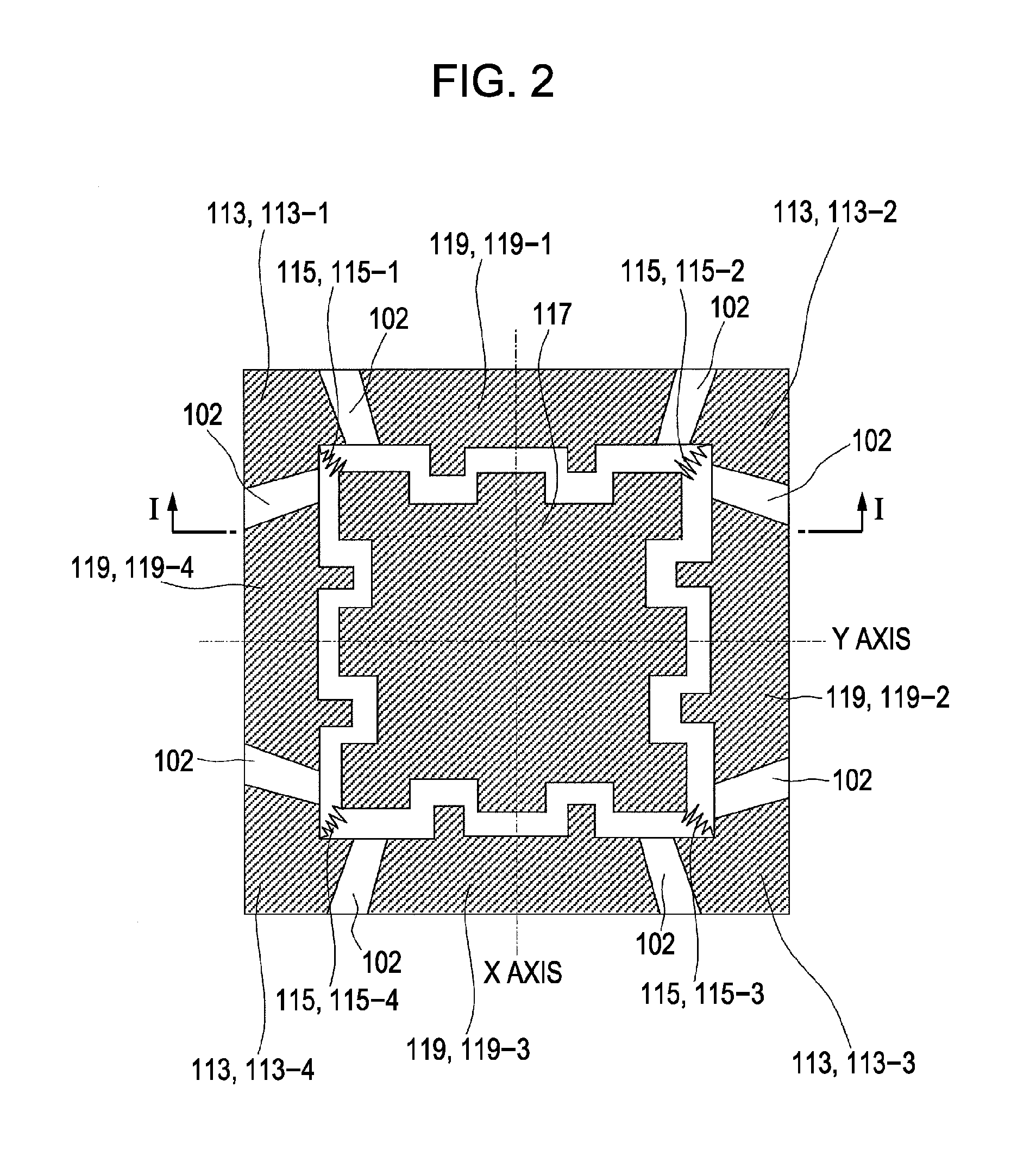 Inertial sensor and electrical or electronic device