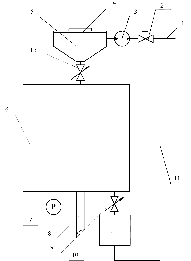 Expansion tank liquid level pressure stabilization device in closed water-cooling circulating system