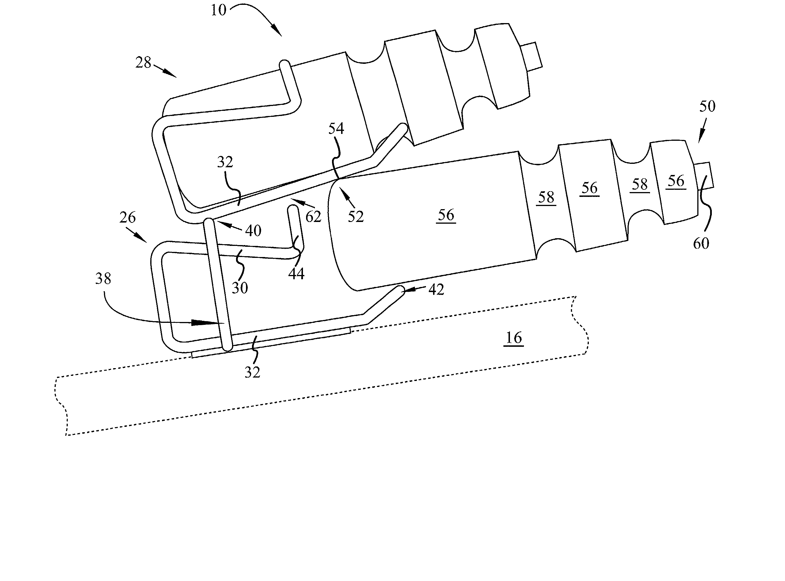 Bicycle-mounted accessory transport system