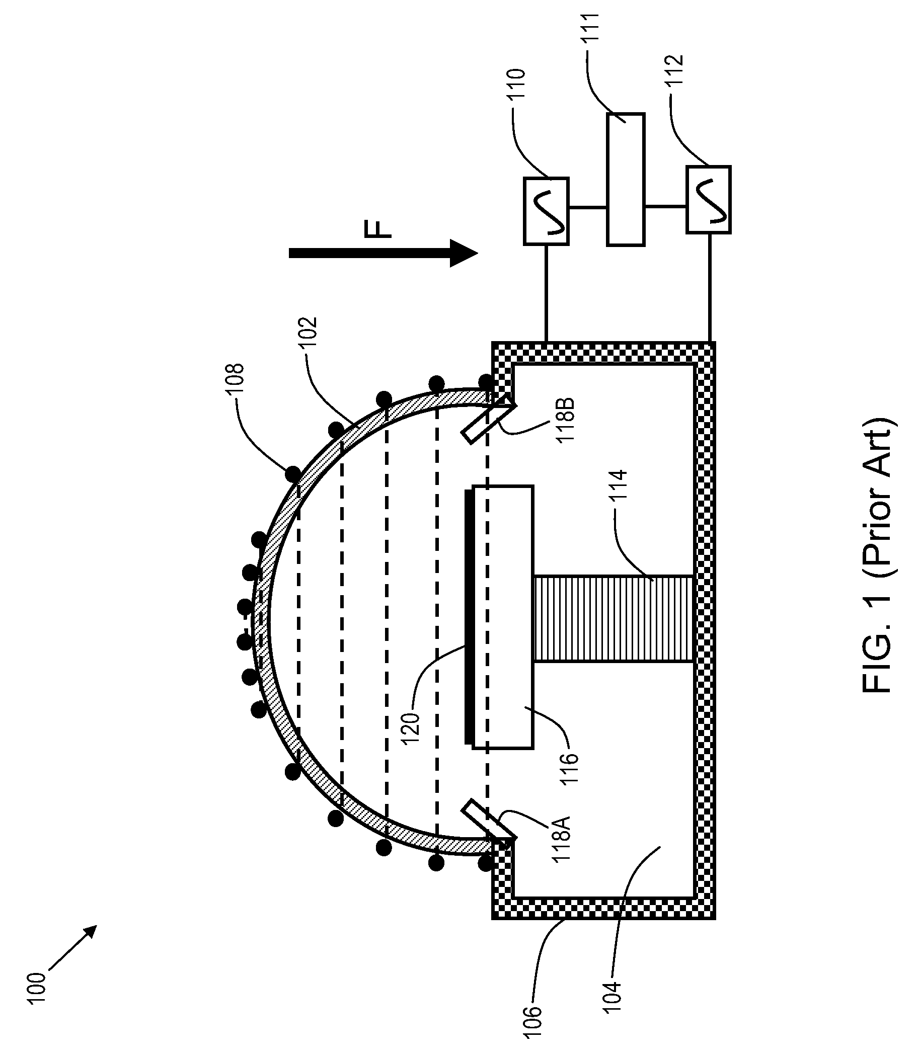 Method and apparatus for angular high density plasma chemical vapor deposition