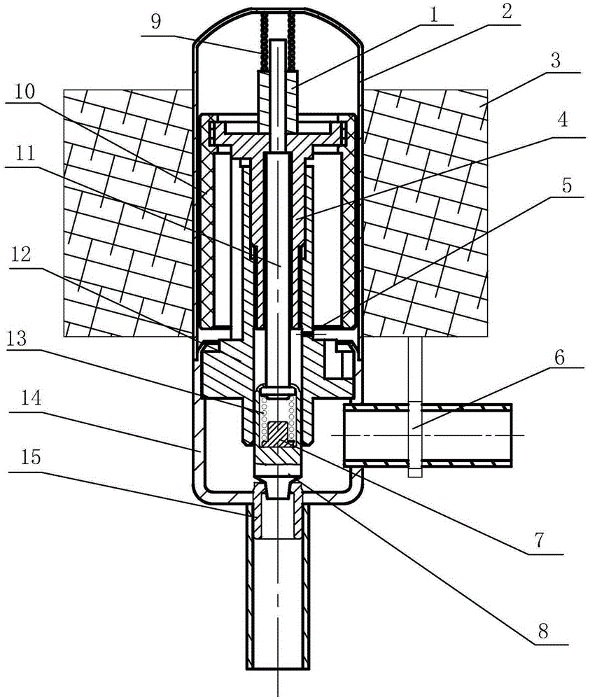 Thread transmission type electronic expansion valve