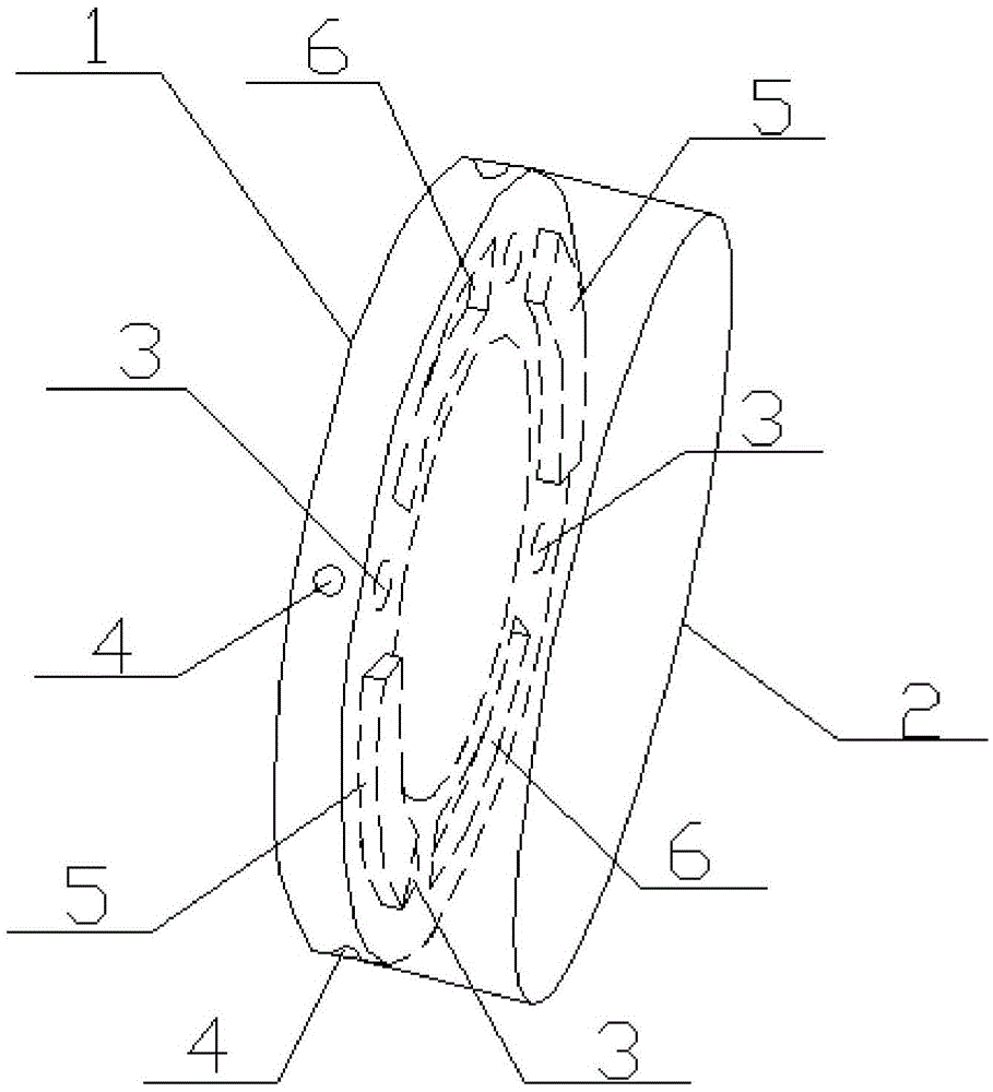 Process for casting seal rainproof complex flanges