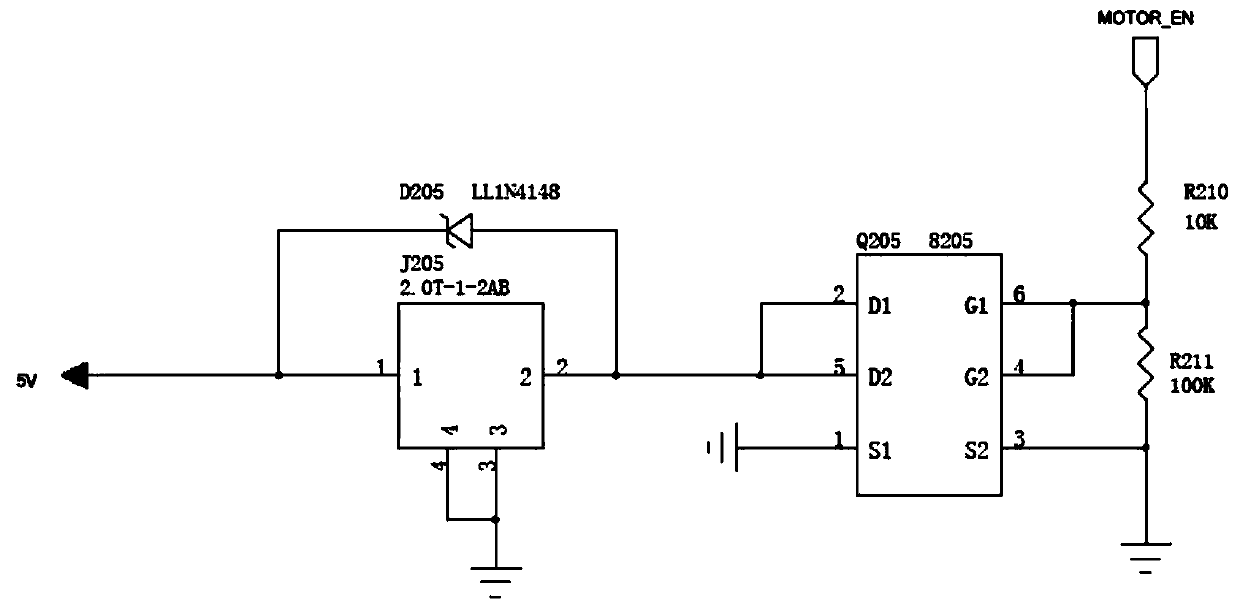 Speed reducing motor locking mechanism and shared charge pal renting machine cabinet